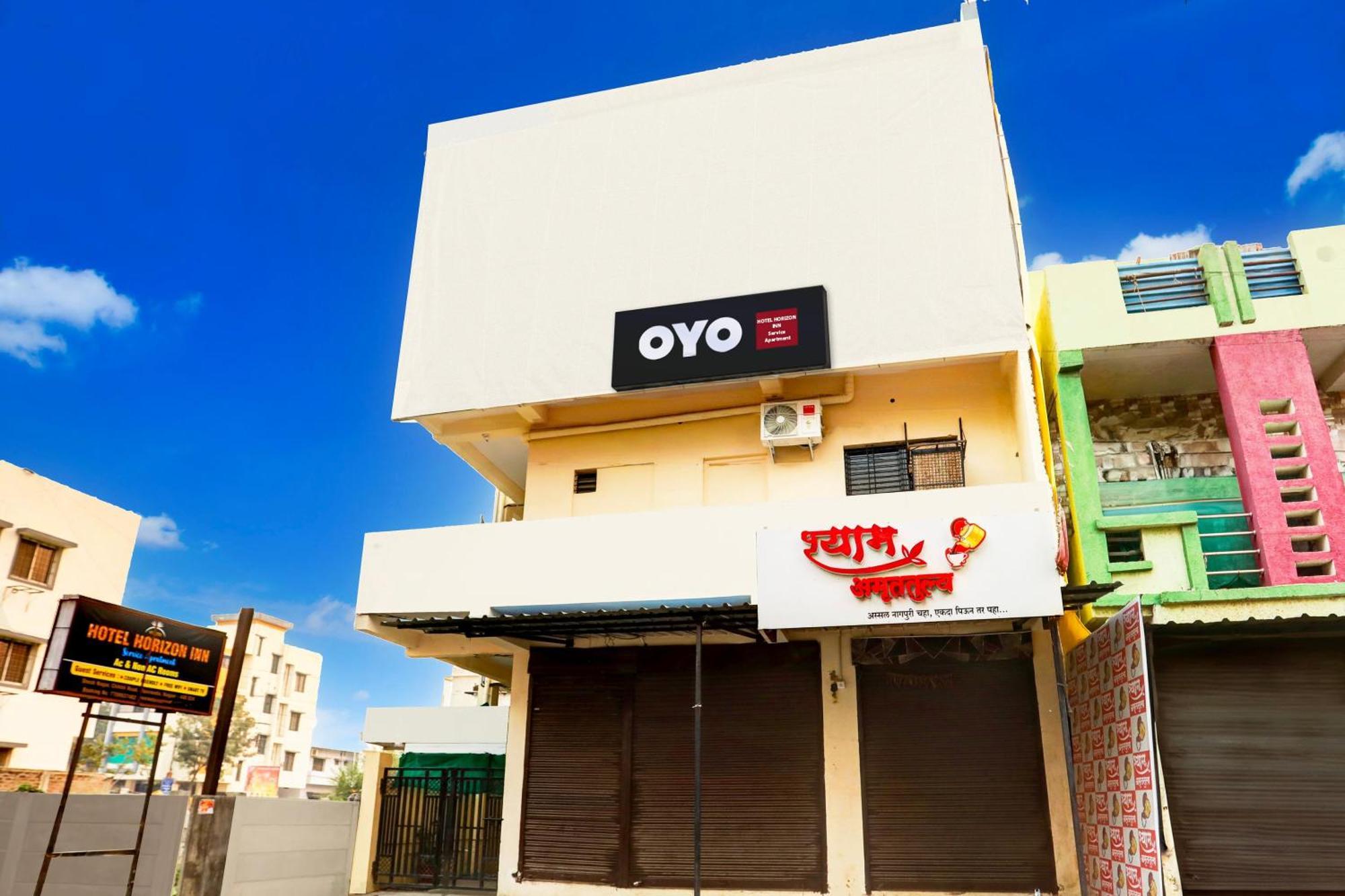 Super Hotel O Horizon Inn Service Apartment Nagpur Exteriör bild