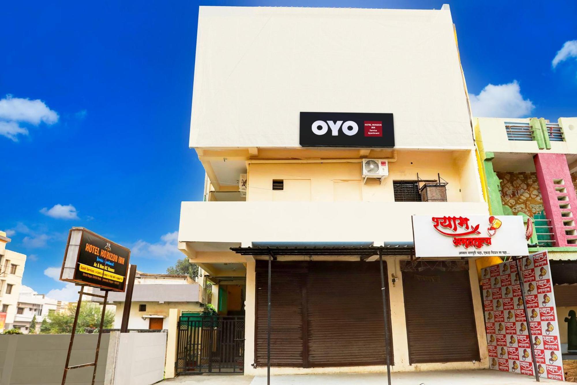 Super Hotel O Horizon Inn Service Apartment Nagpur Exteriör bild
